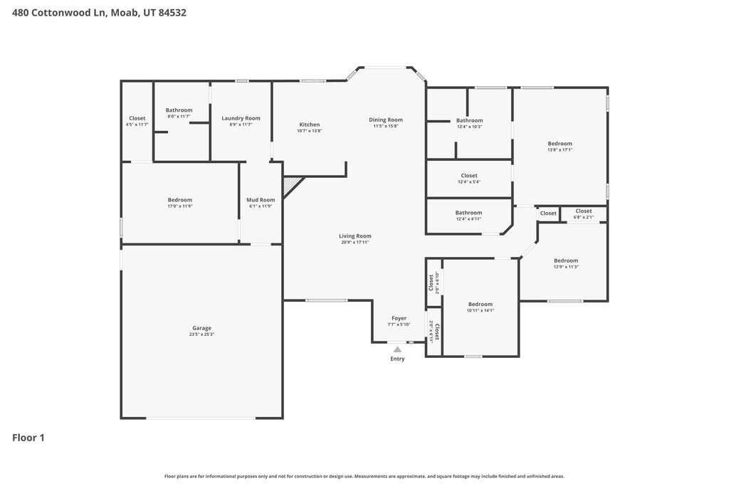 480 COTTONWOOD LN Moab, UT 84532