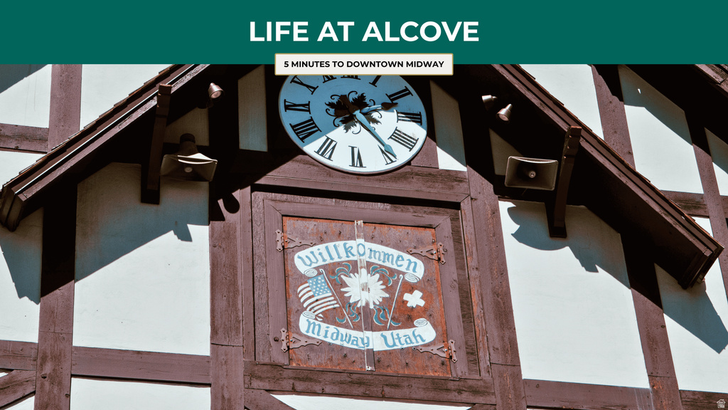 846 W SCHONERBERG LOOP #26 Midway, UT 84049