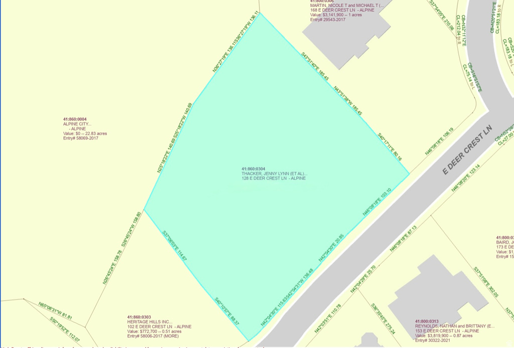 128 E DEER CREST LN Alpine, UT 84004