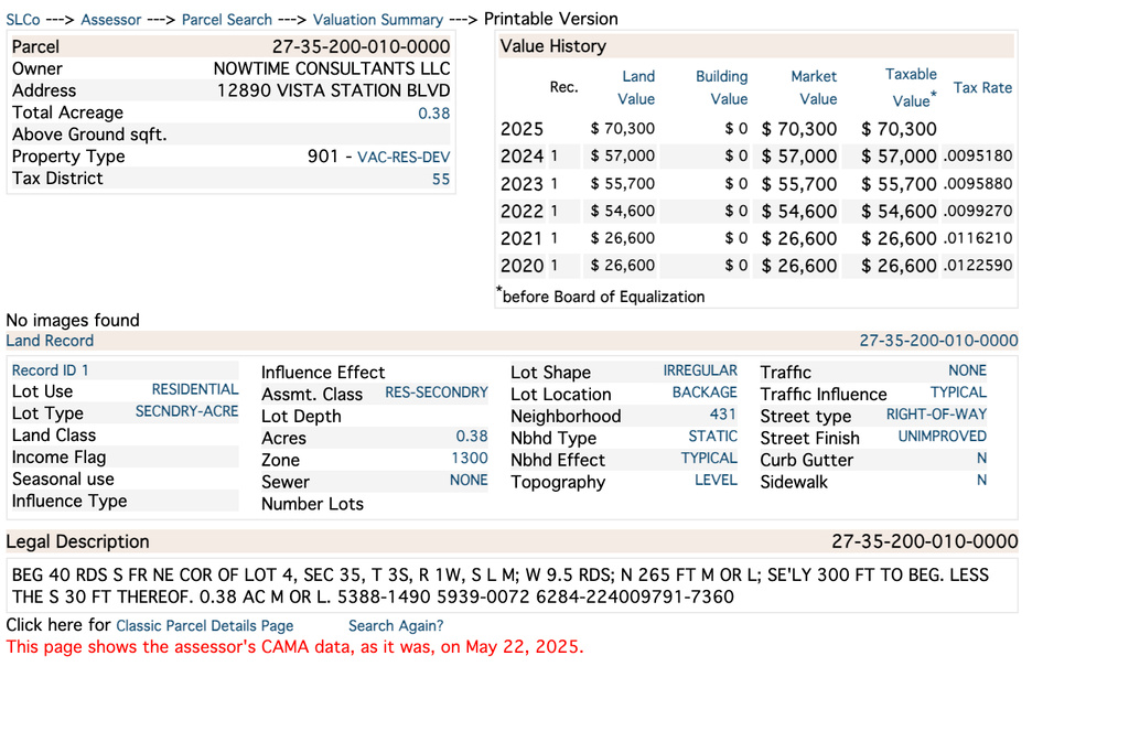 12890 S VISTA STATION BLVD Draper, UT 84020