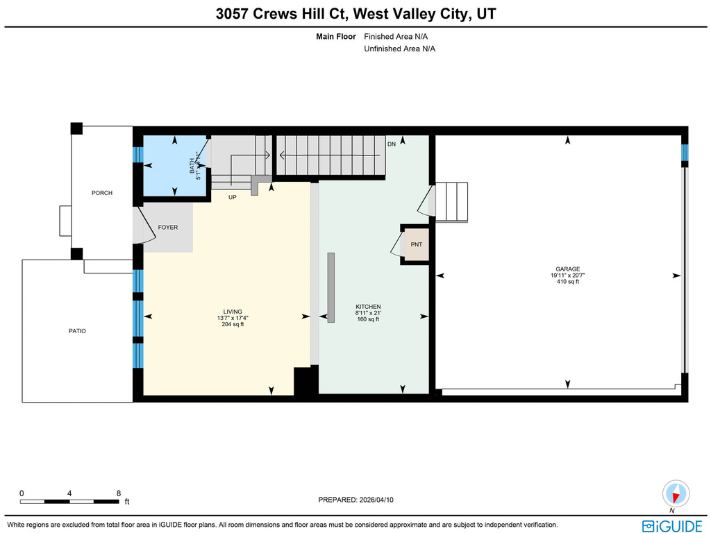 3057 S CREWS HILL CT West Valley City, UT 84120