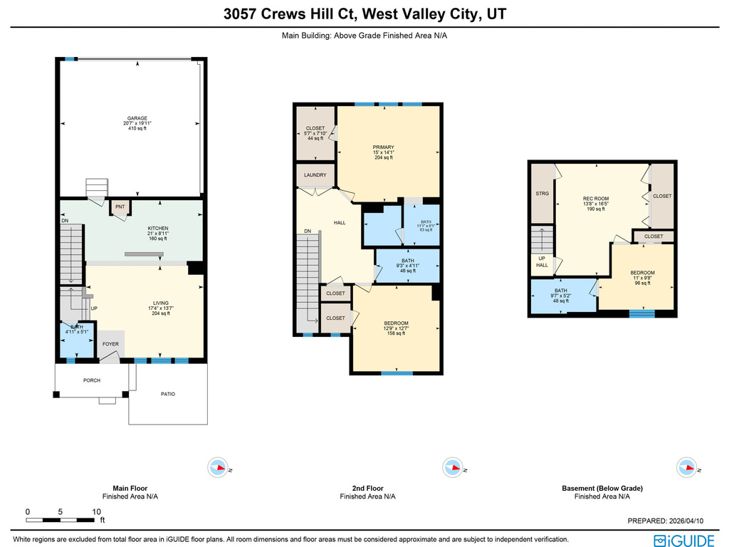 3057 S CREWS HILL CT West Valley City, UT 84120