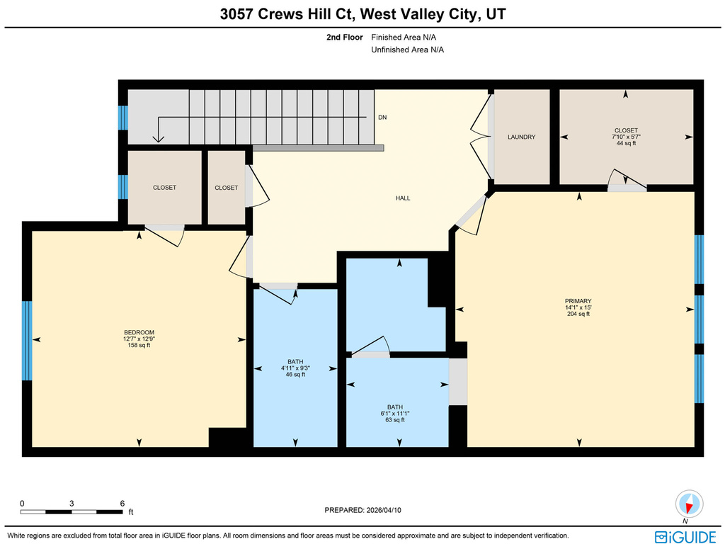 3057 S CREWS HILL CT West Valley City, UT 84120