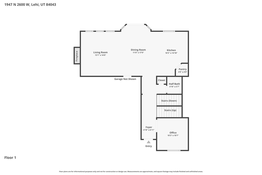 1947 N 2600 W Lehi, UT 84043