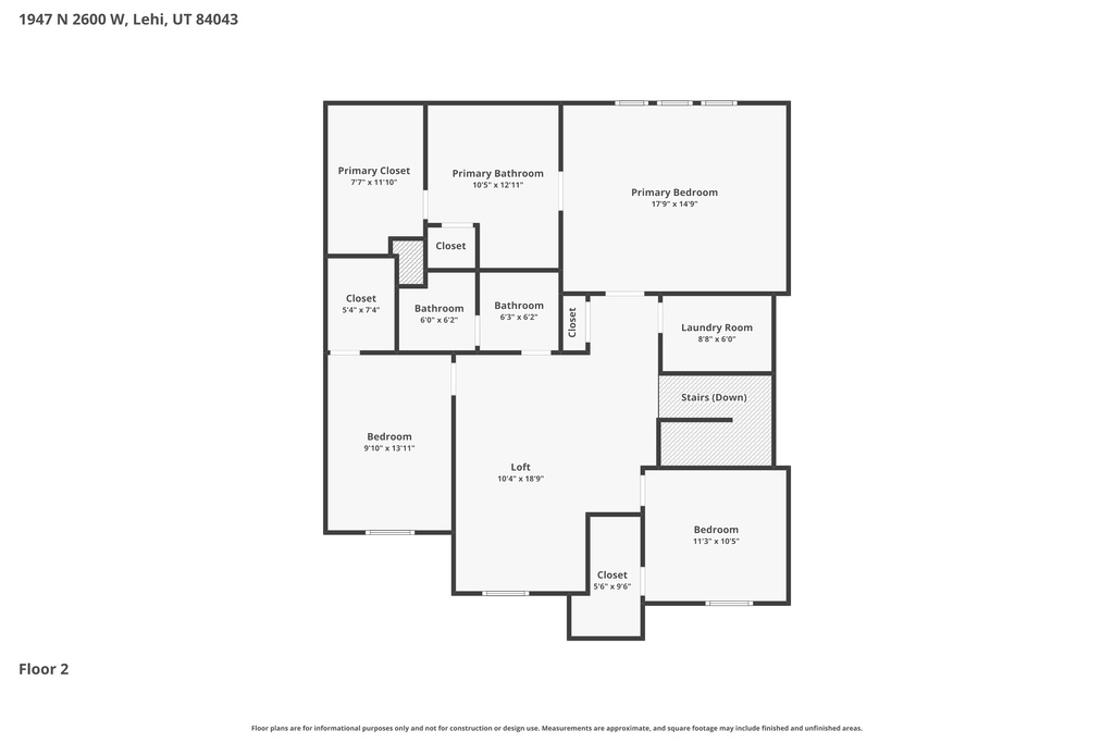 1947 N 2600 W Lehi, UT 84043