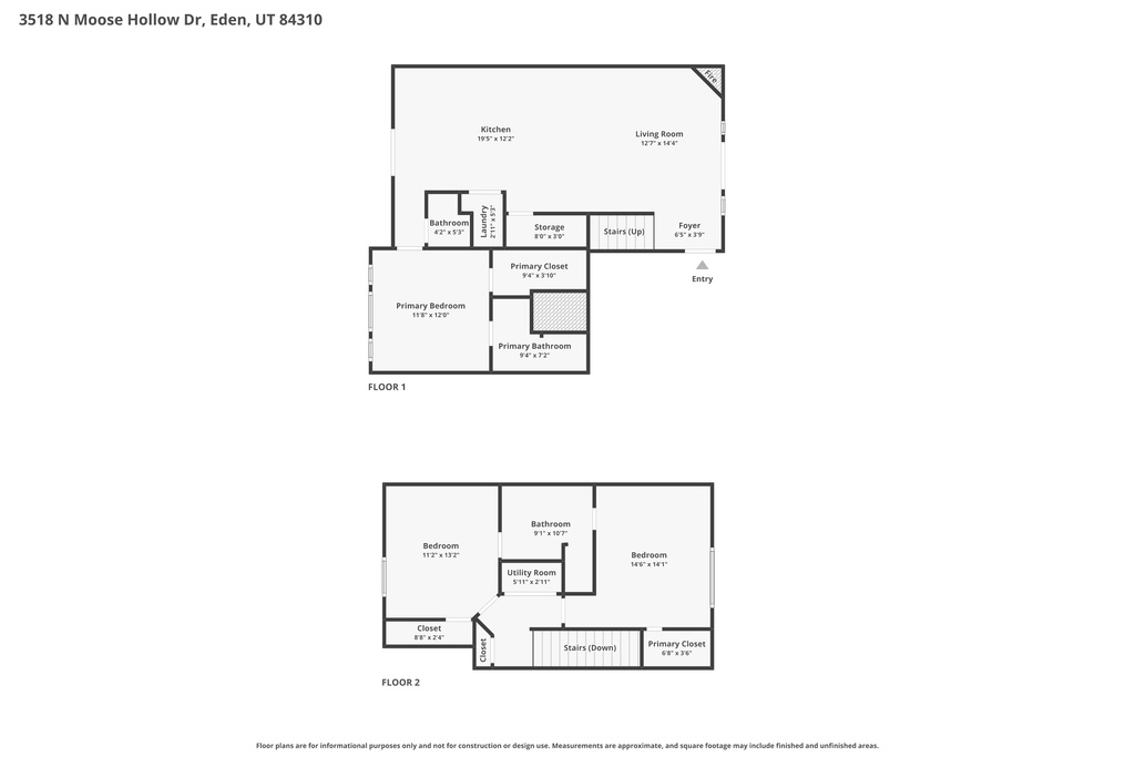 3518 N MOOSE HOLLOW DR #1405 Eden, UT 84310