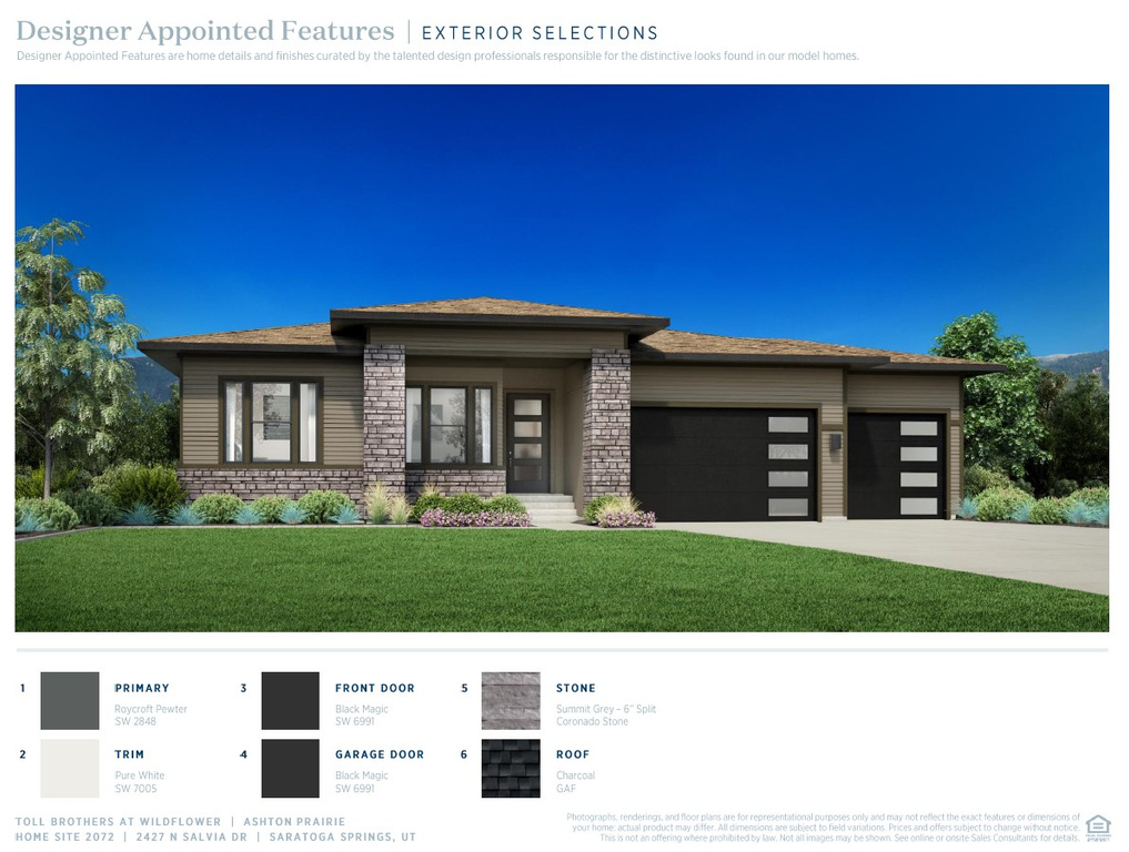 2427 SALVIA DR #2072 Saratoga Springs, UT 84045