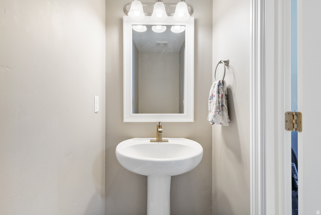 View of bathroom