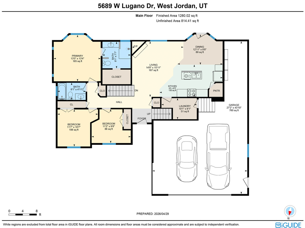 5689 W LUGANO DR West Jordan, UT 84081