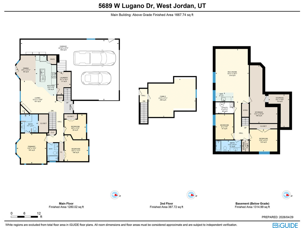 5689 W LUGANO DR West Jordan, UT 84081