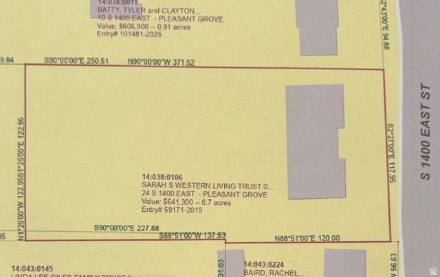 24 S 1400 E Pleasant Grove, UT 84062