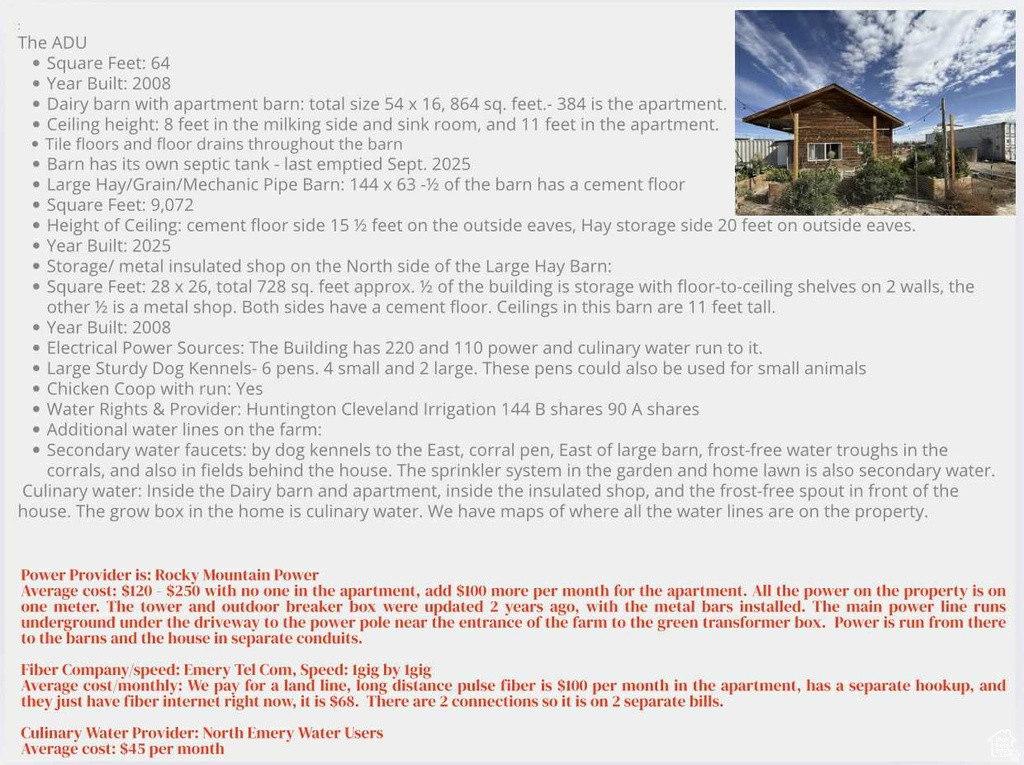790 W 1000 S Huntington, UT 84528