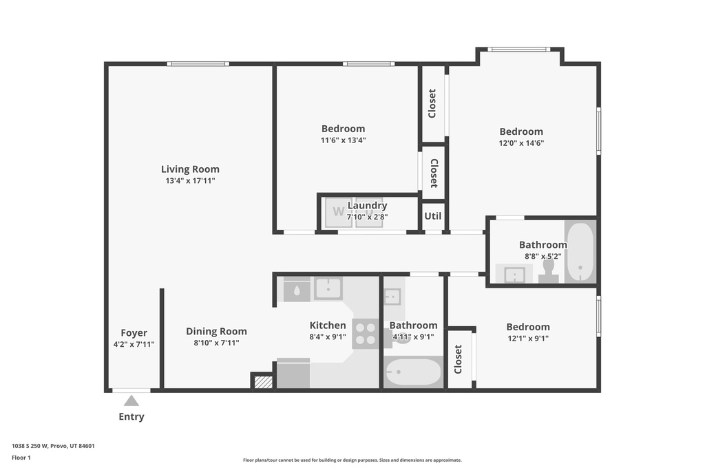 1038 S 250 W #E Provo, UT 84601