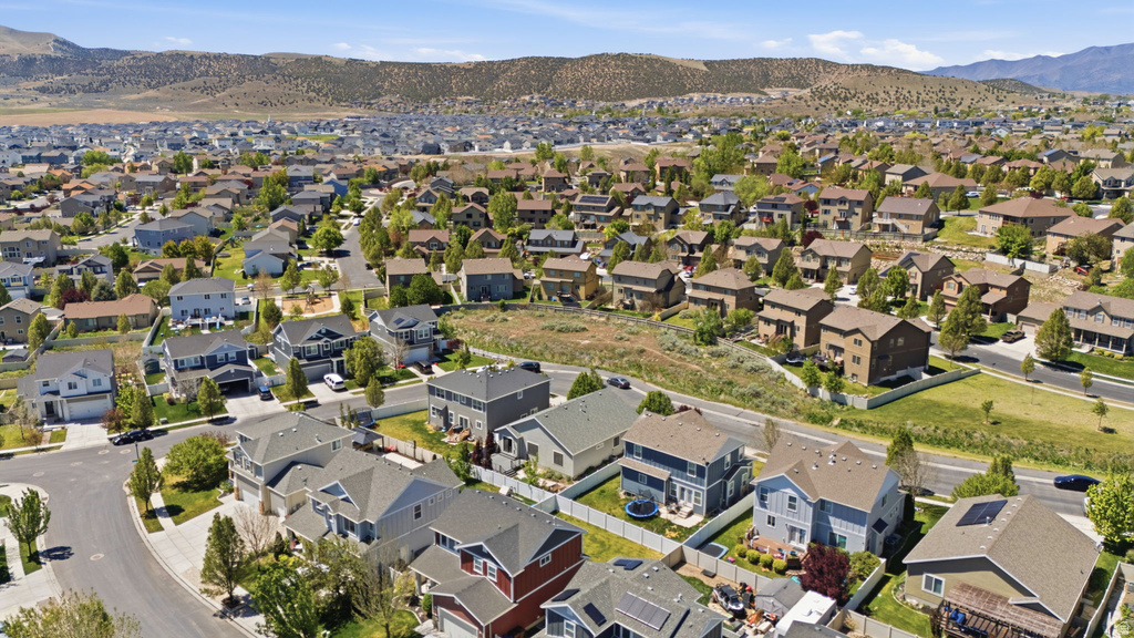 Expansive residential development featuring diverse architectural styles and varied lot sizes