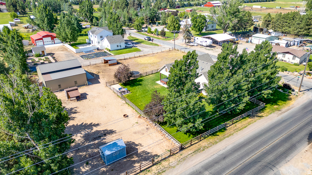 Expansive property featuring multiple structures and ample open space