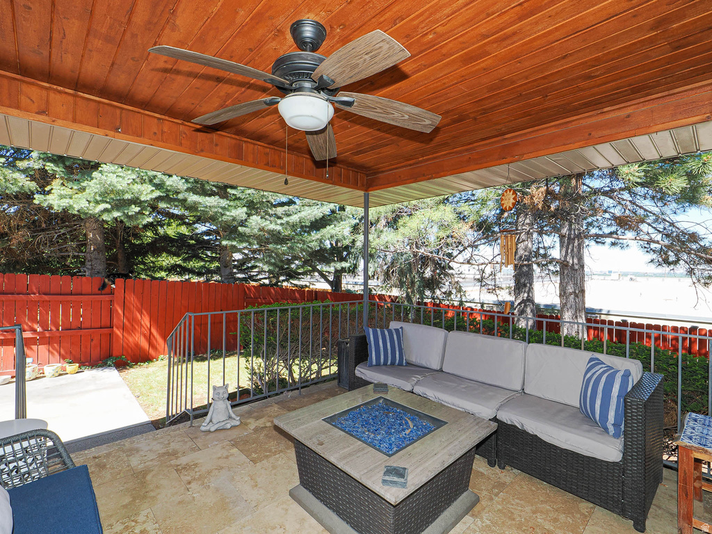 Patio terrace