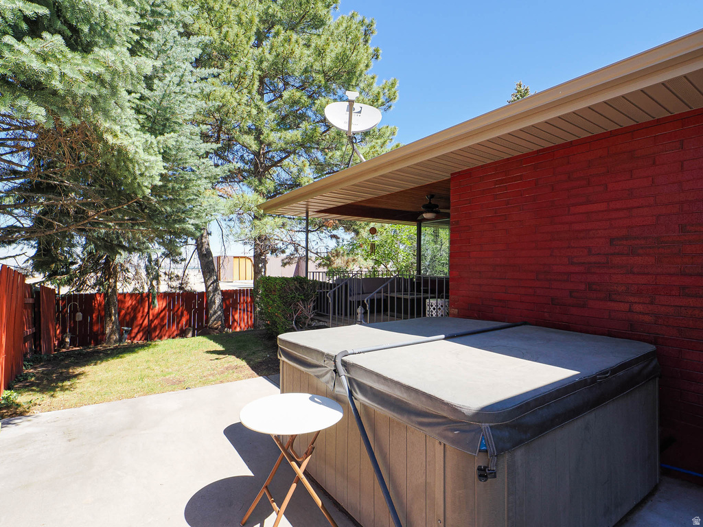 Patio terrace