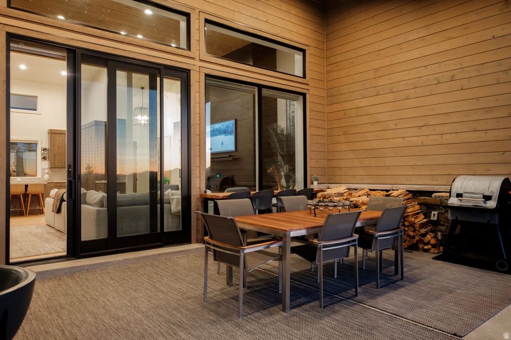 Patio terrace
