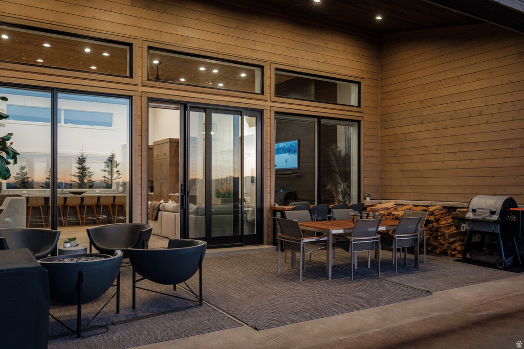 Patio terrace
