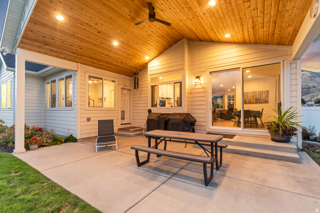 Patio terrace