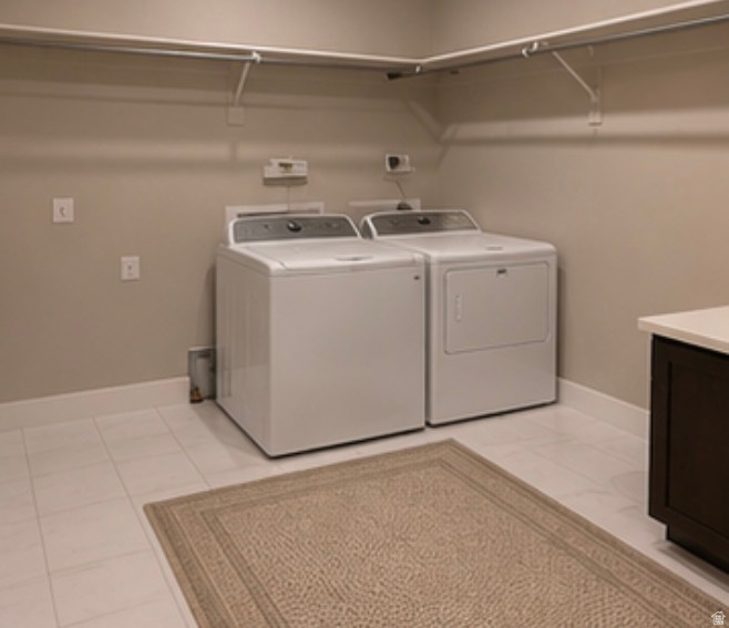 Recessed lighting, tile flooring, built-in shelving, and a built-in countertop with dark wood-finish cabinetry