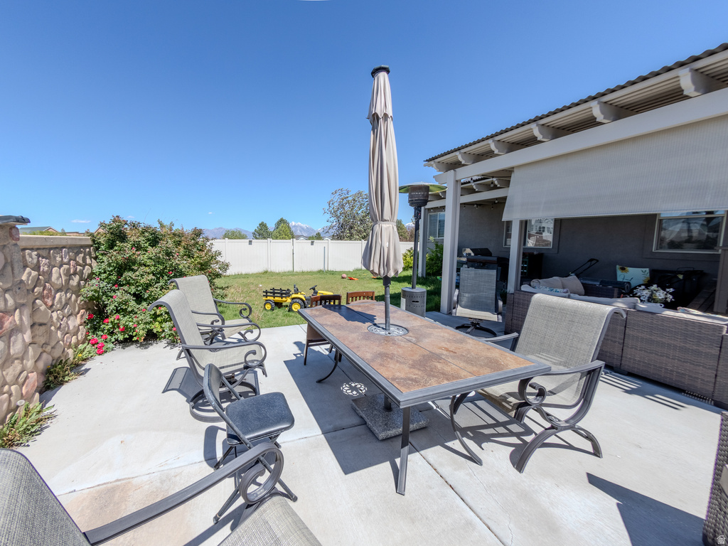 Patio terrace