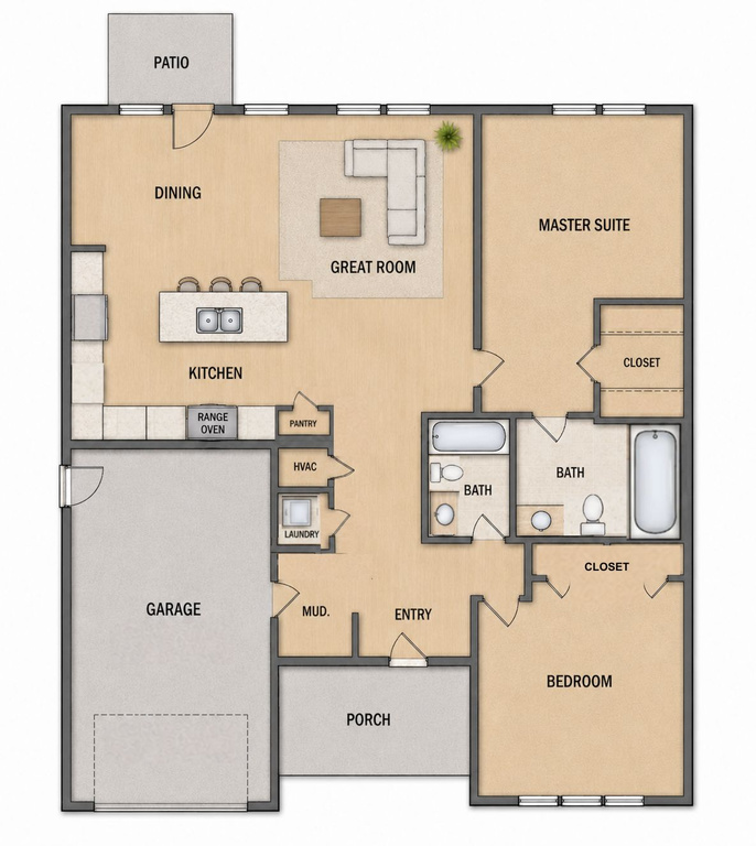 1068 N SUMMIT VIEW W DR photo 2