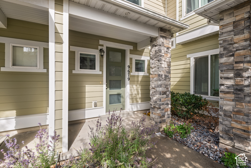 Exterior entry