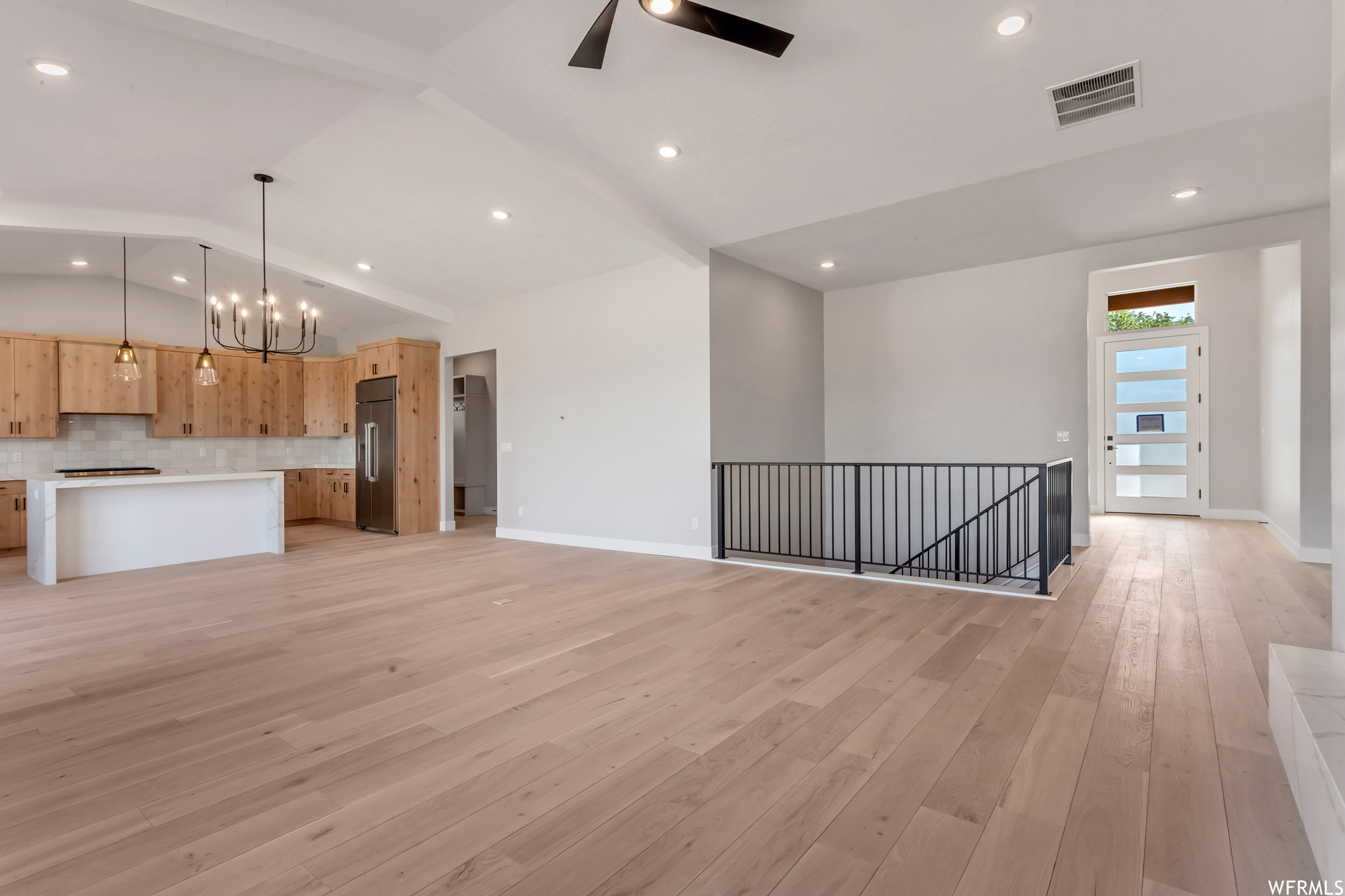 This home was upgraded with hardwood flooring throughout the main floor