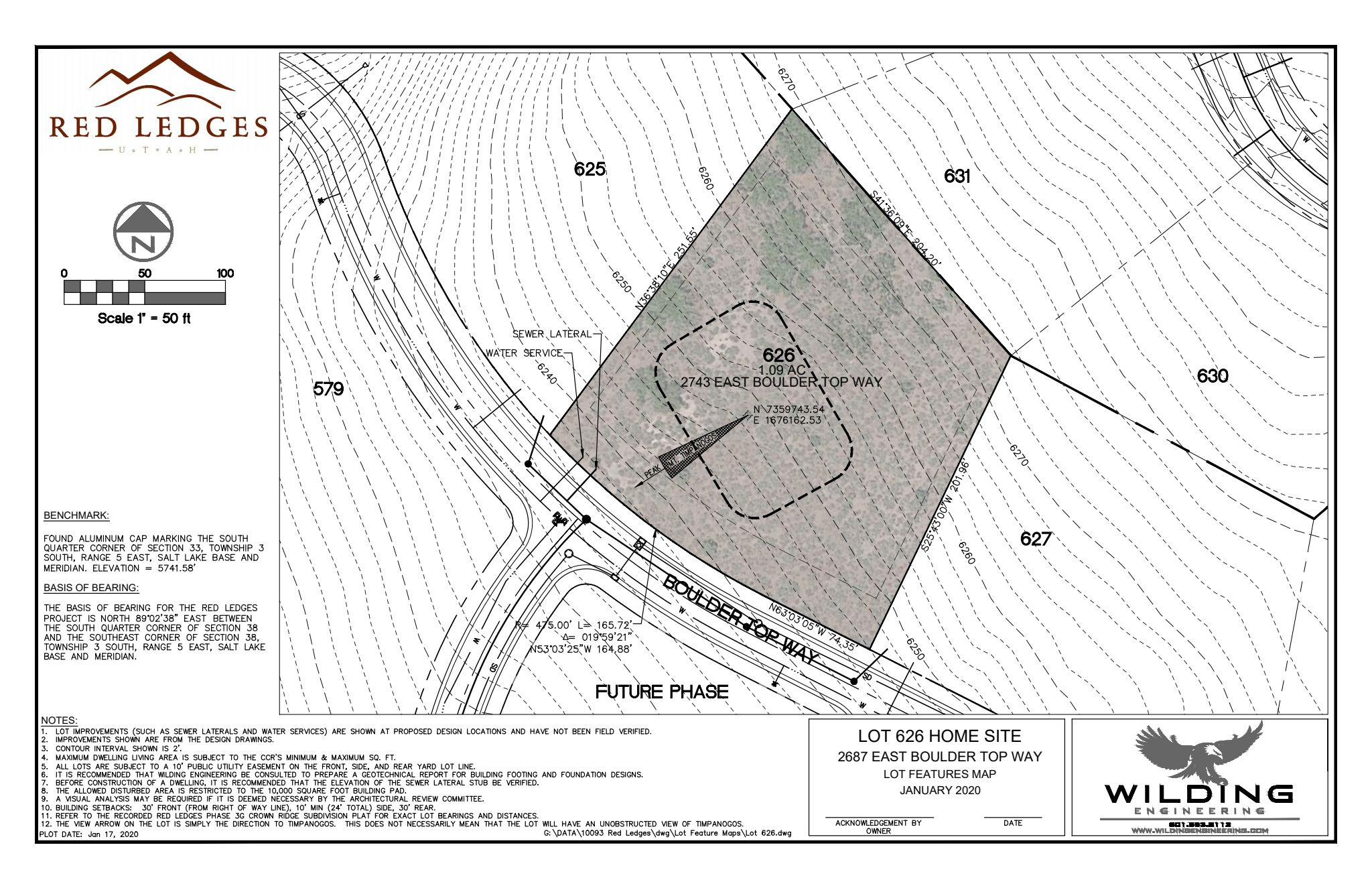 2687 E BOULDER TOP #626, Heber City, Utah 84032, ,Land,For sale,BOULDER TOP,1841806