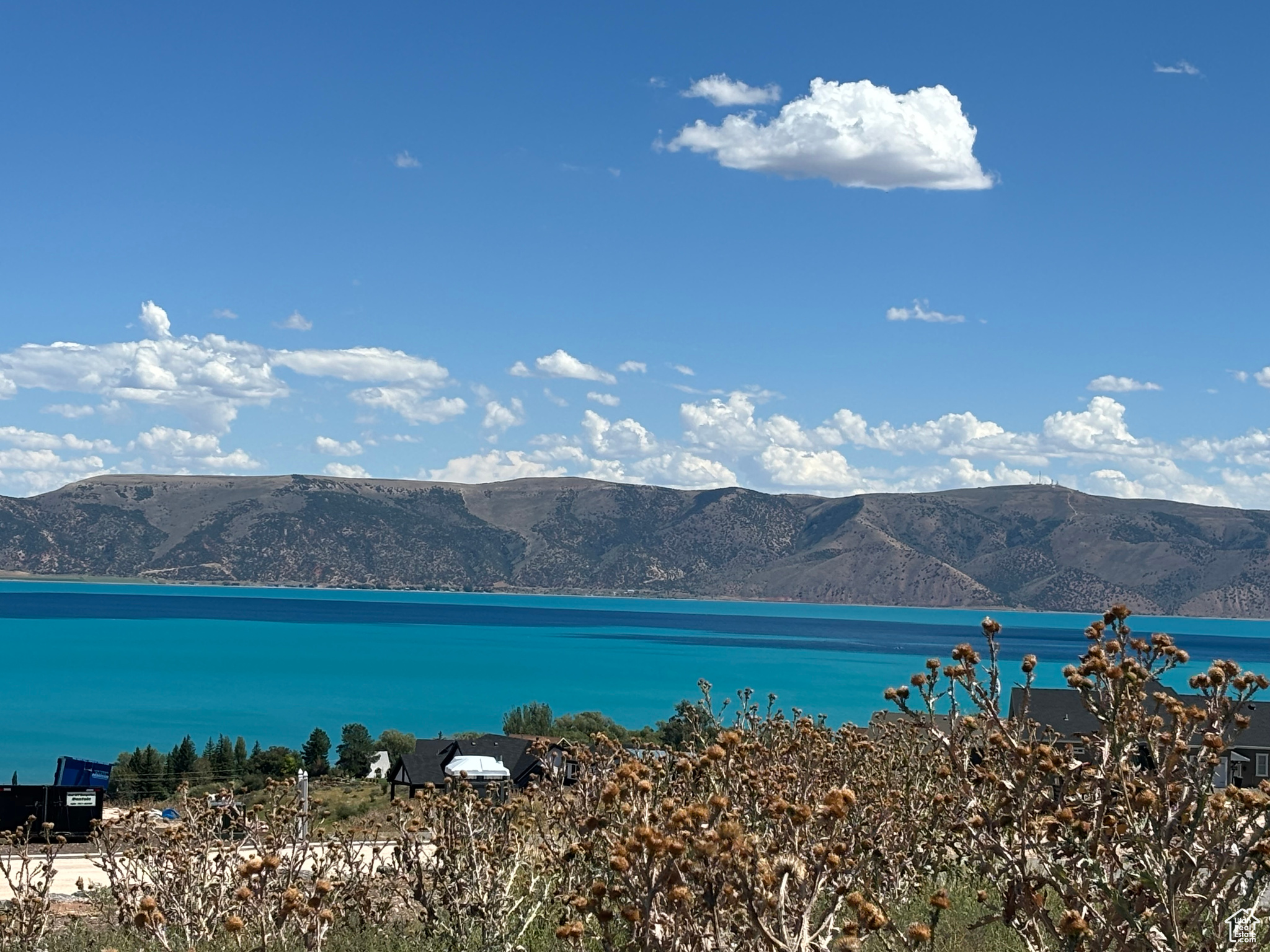 Water view featuring a mountain view