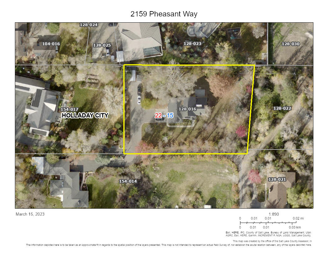 2159 E PHEASANT, Holladay, Utah 84121, ,Land,For sale,PHEASANT,1866535