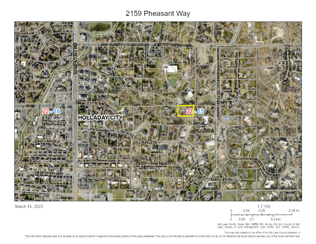 2159 E PHEASANT, Holladay, Utah 84121, ,Land,For sale,PHEASANT,1866535