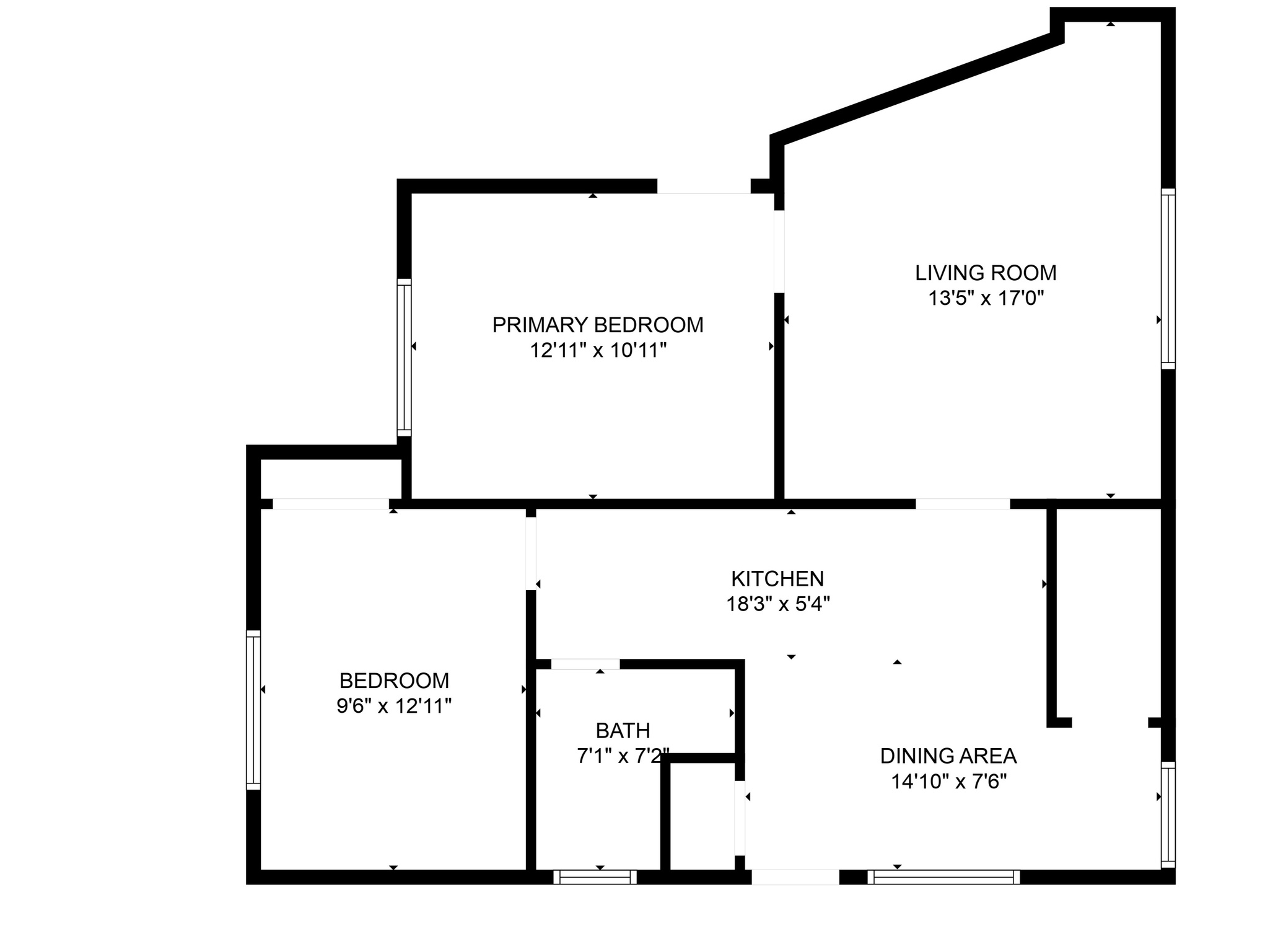 Unit Two - Floor Plan
