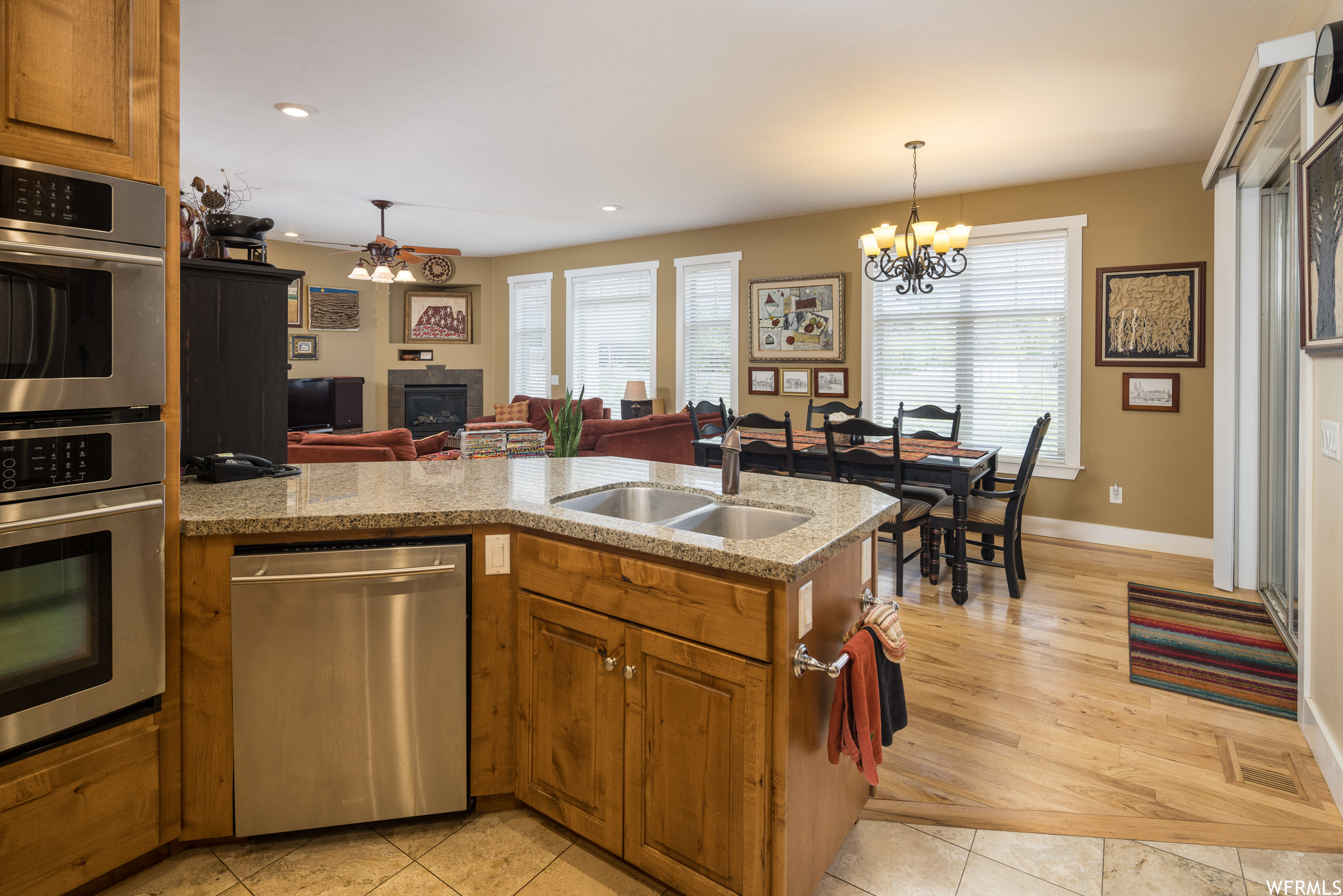 Open Concept for Full Enjoyment While Cooking, Enjoying Family and Friends