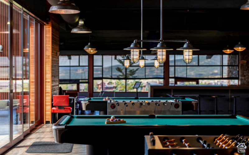 The Shed is a 16,000-square-foot contemporary facility inspired by Park City's rich silver mining heritage. Designed by renowned architect John Sather, who trained at Frank Lloyd Wright's Taliesin, it creatively interprets the form of an old mining shed.