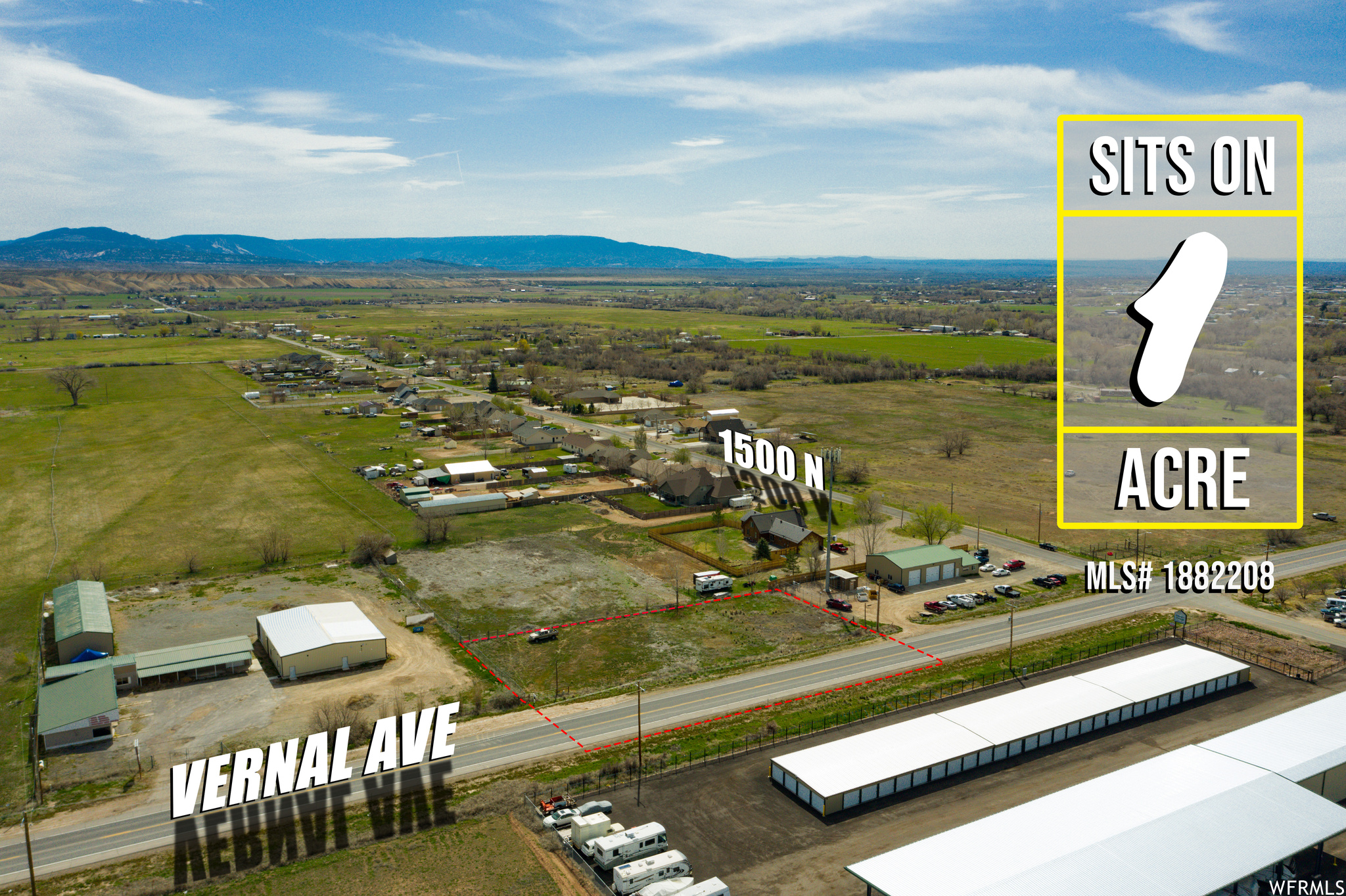 1580 N VERNAL, Vernal, Utah 84078, ,Land,For sale,VERNAL,1882208