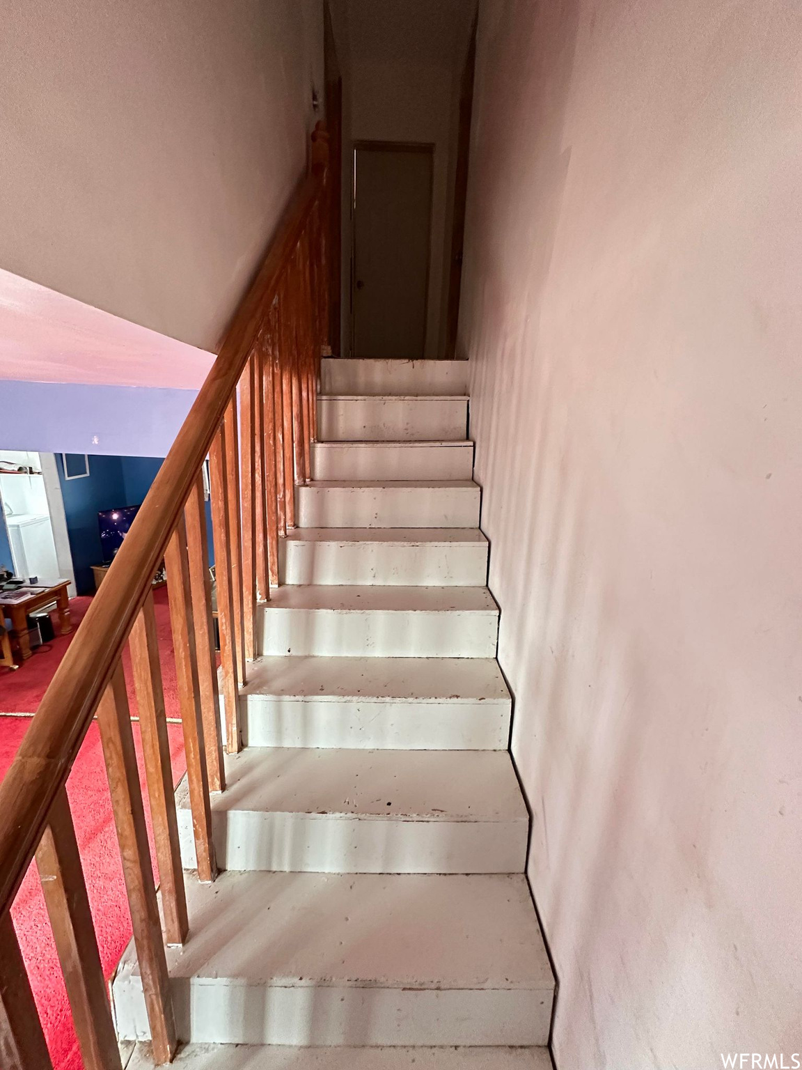 View of stairs