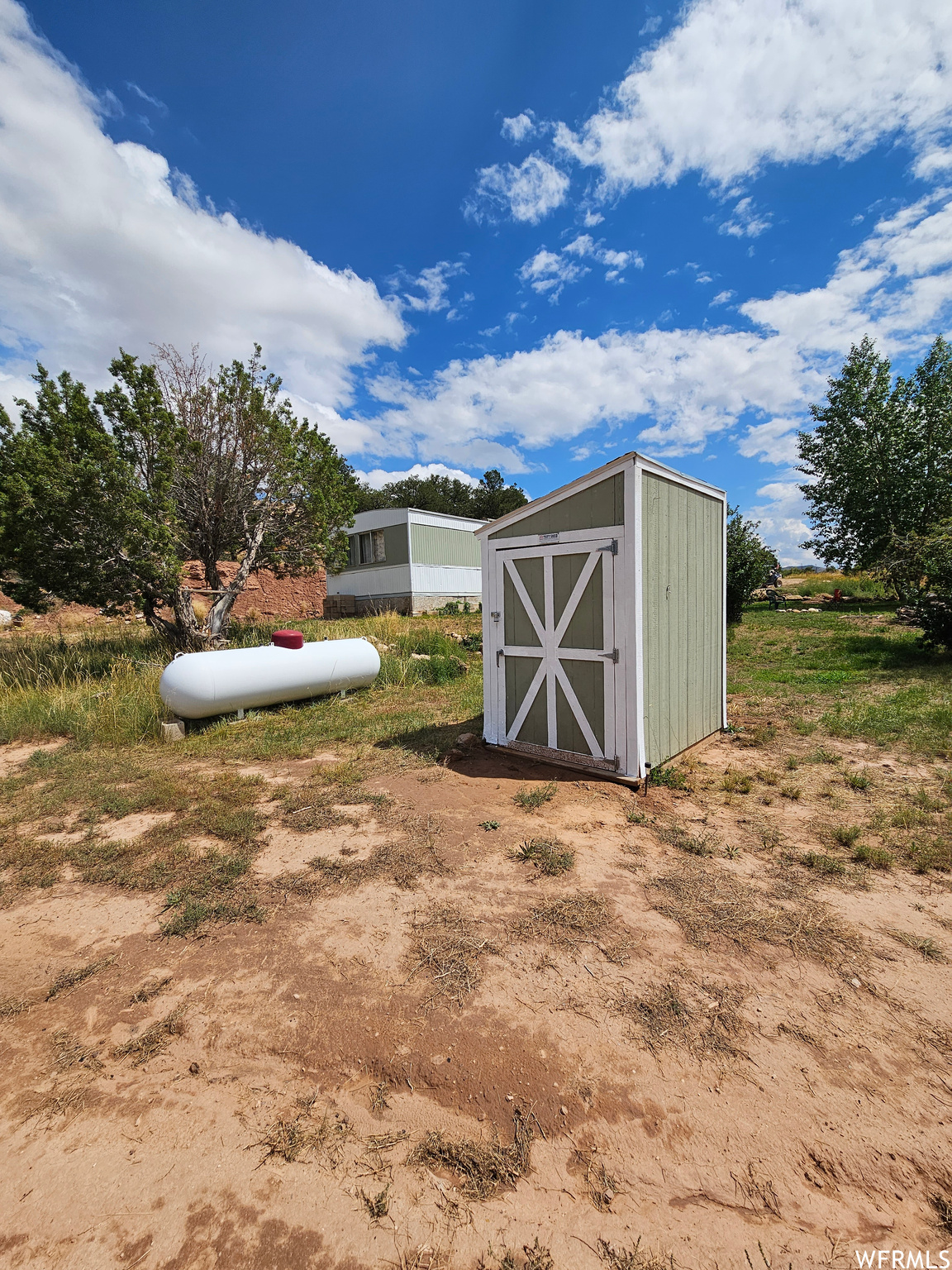 Shed Included - Propane Tank Leased