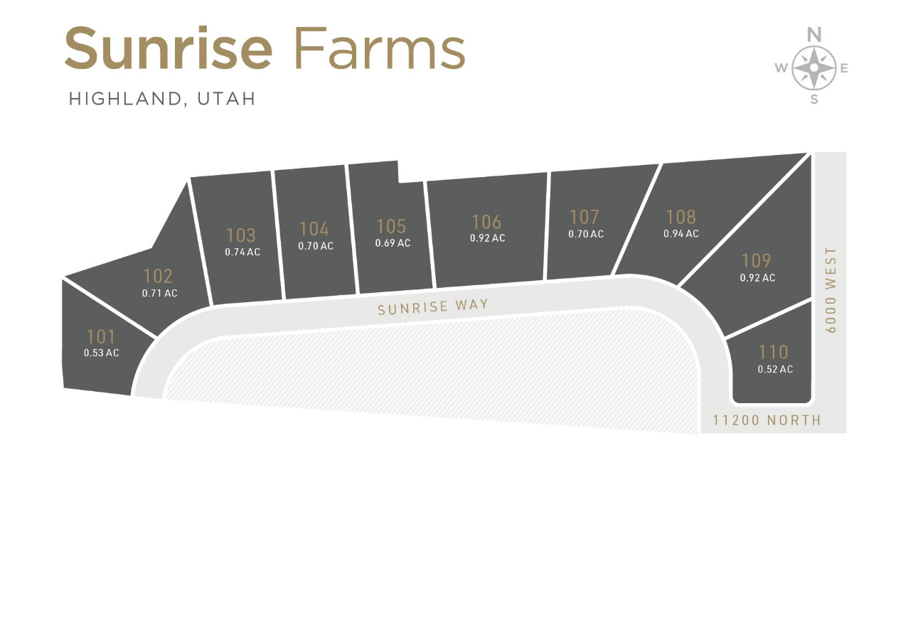 11228 N SUNRISE W #110, Highland, Utah 84003, ,Land,For sale,SUNRISE,1893036