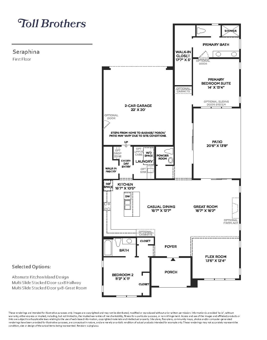 Homesite 187 Seraphina Floor Plan