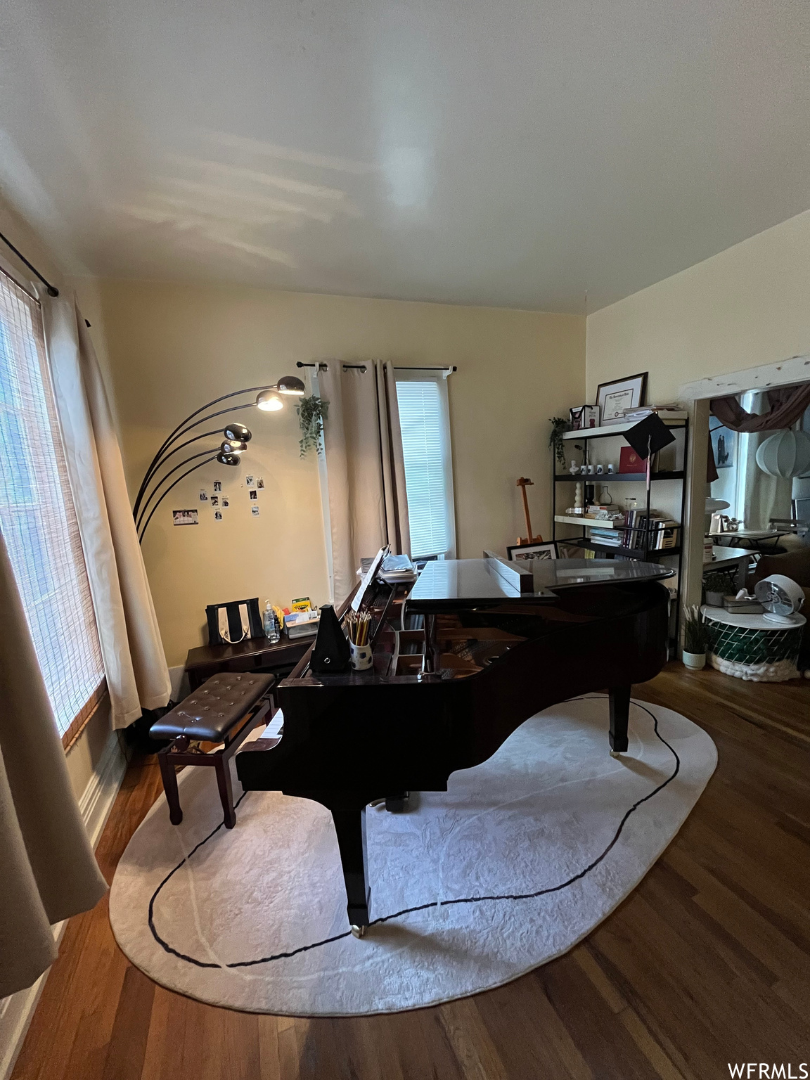 Piano studio that can be living room