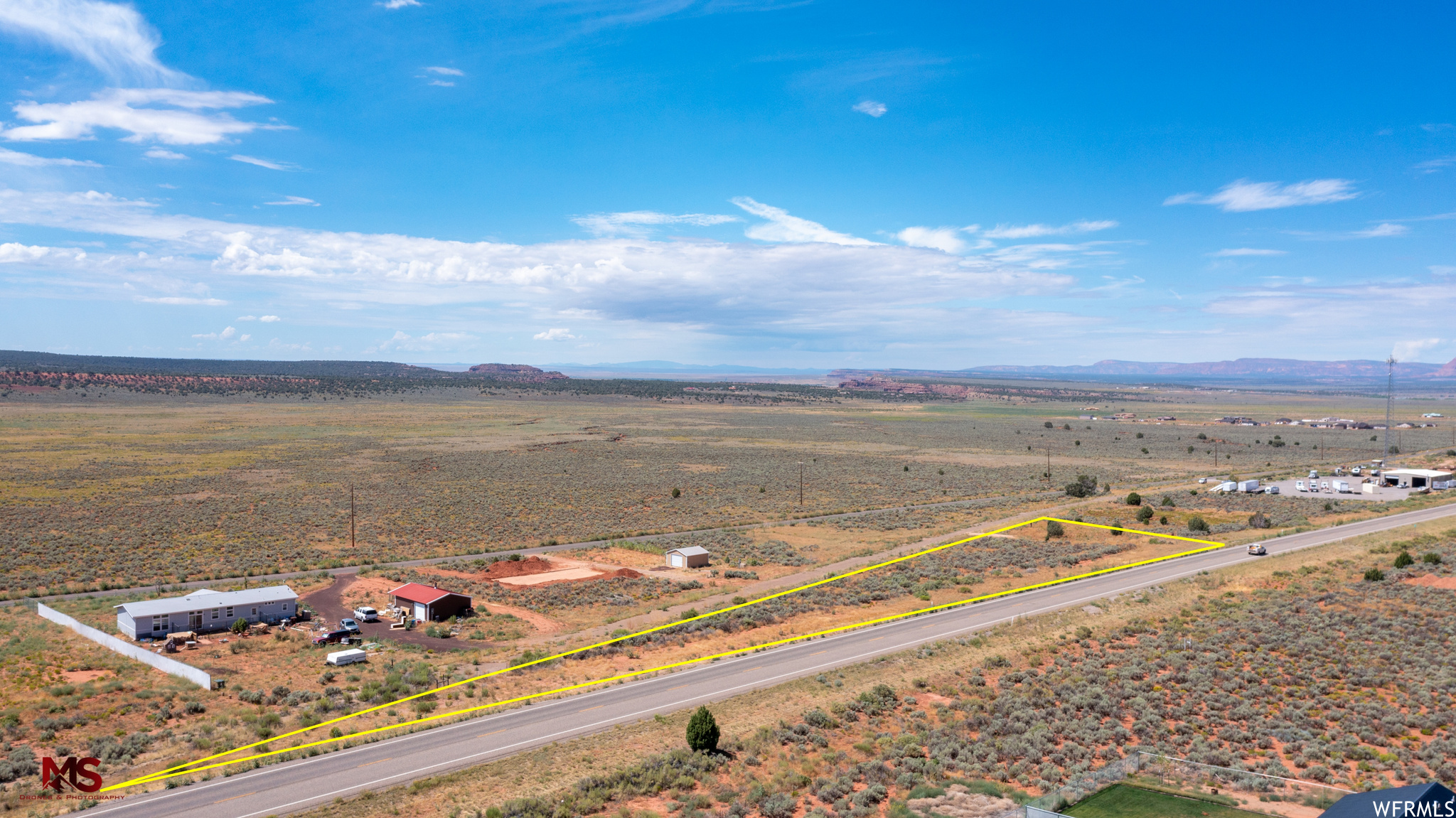 View of drone / aerial view