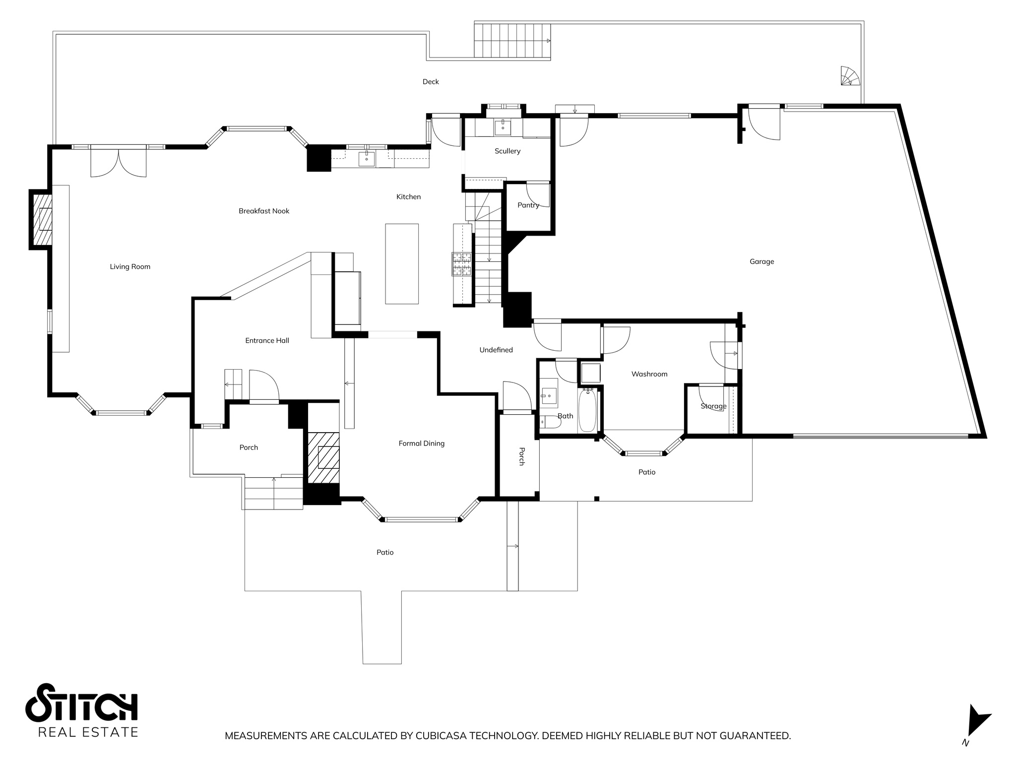 Main Level 2D Floor Plan