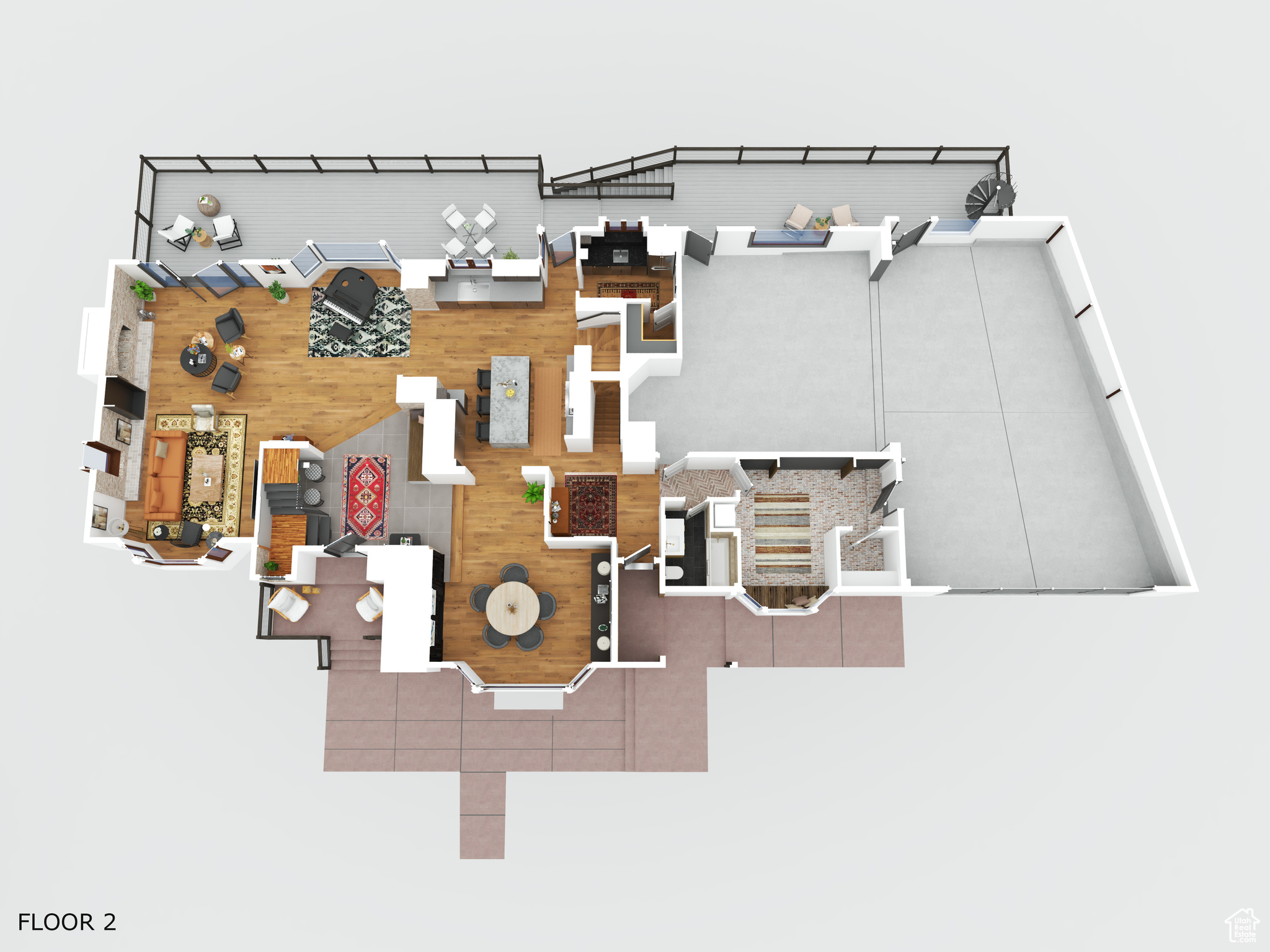 Main Level 3D Floor Plan