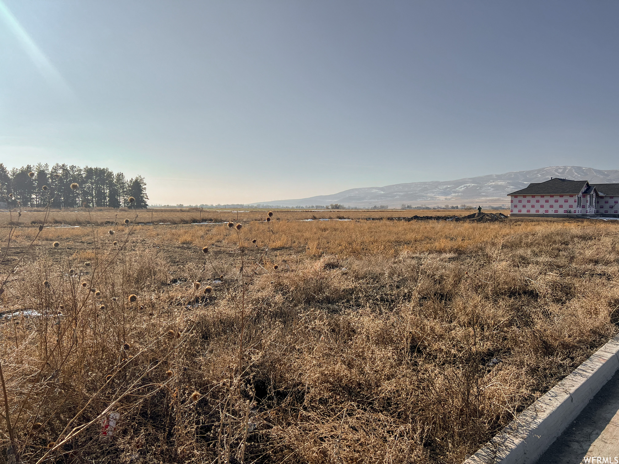 View of mountain feature featuring a rural view