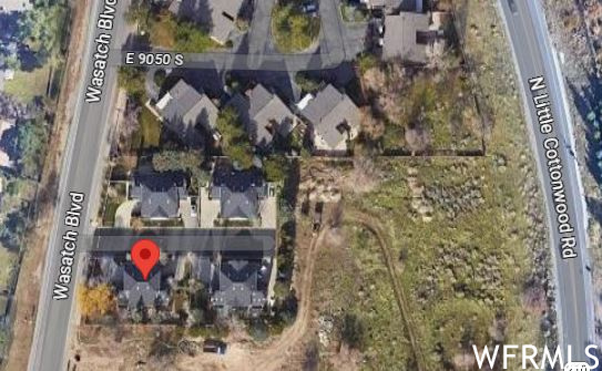Not directly on Wasatch Blvd