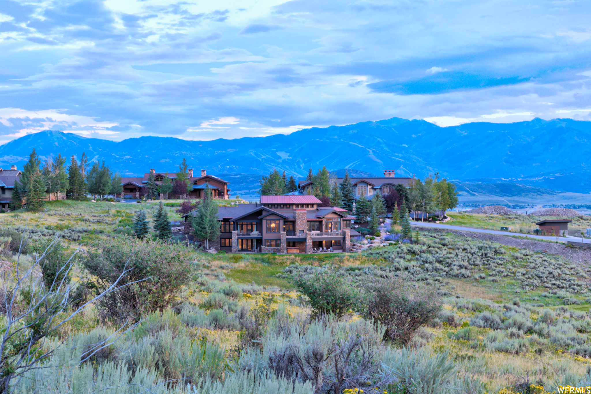 View of property view with Deer Valley Resort and Park City Mountain Resort in the background