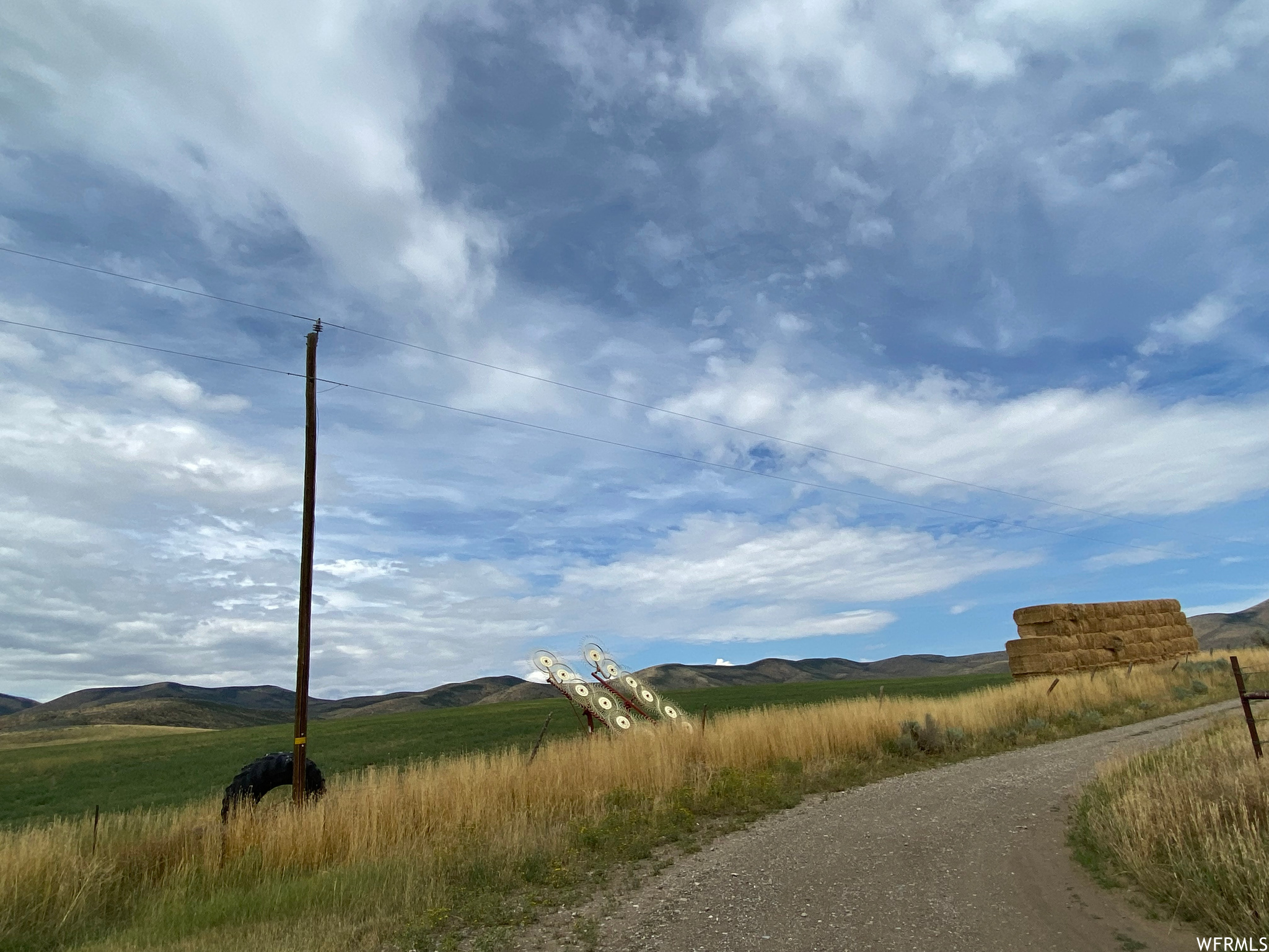 View of street featuring a mountain view