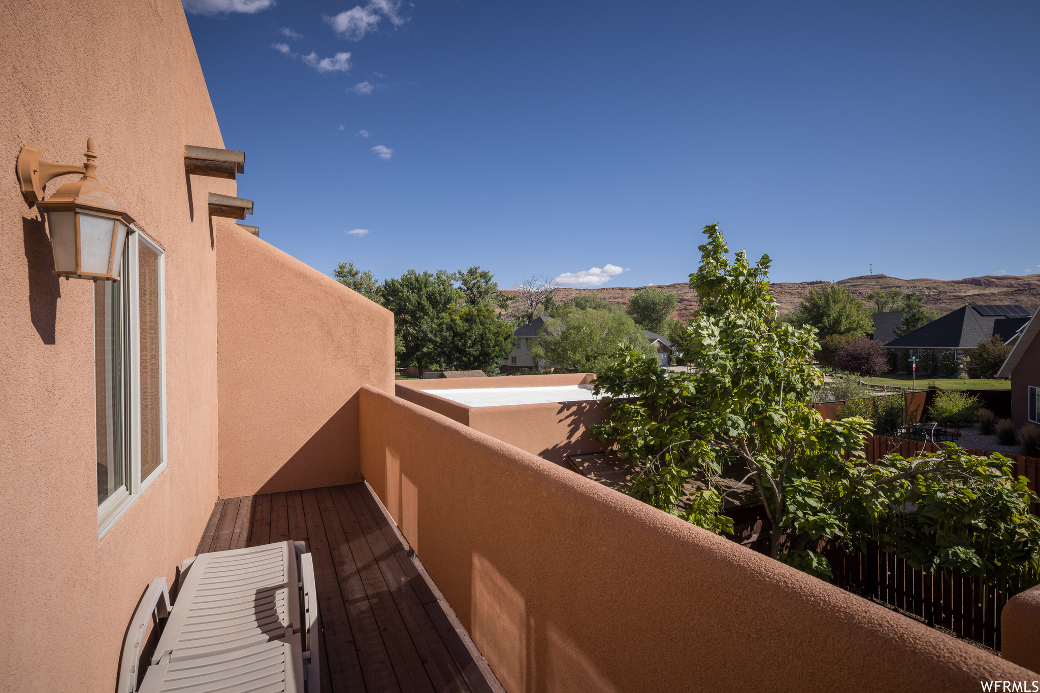 Primary bedroom balcony